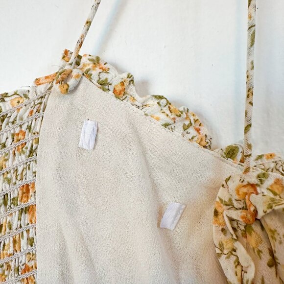 Reformation | Marin Floral Sundress Dress in Lima Yellow‎ Size 2 $218 - Picture 7 of 7